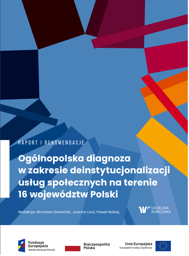 Zdjęcie przedstawia plakat, na którym widnieje obraz konturowy mapy Polski z elementami kolorowych pasów