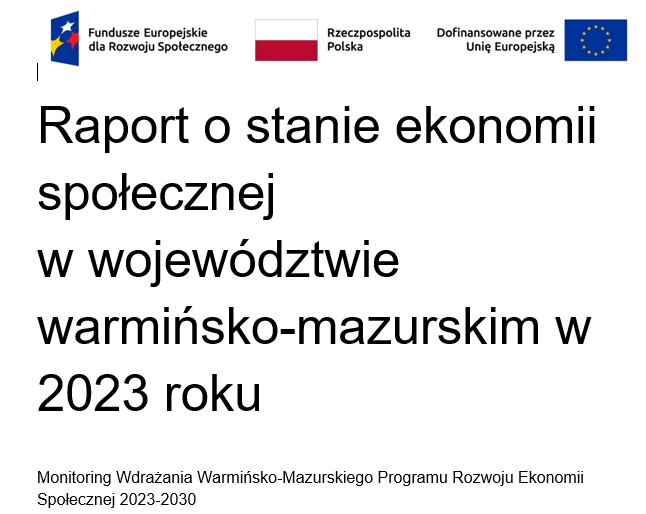 Strona tytułowa przedstawia nazwę Programu oraz info grafiki z logotypami  tj.:  biało czerwona flaga  Barw Rzeczpospolitej Polski oraz Znaki Funduszy Europejskich